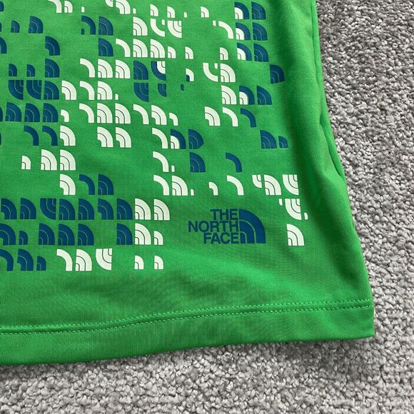 The North Face Active Top Womens Large Green Short Sleeve Round Neck Graphic Gym - Picture 11 of 15